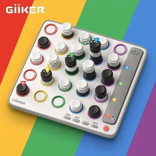 Smart Four Connected Magnetic 3D Four in A Row Game with Intelligent AI Powered App Enabled Board Game Child Gifts