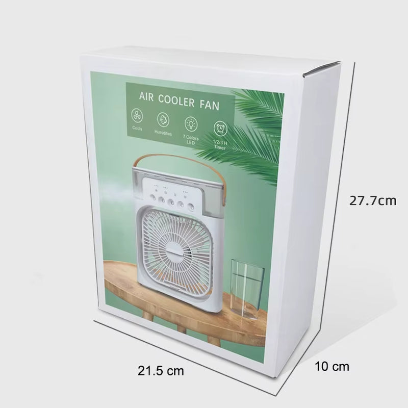 Factory Portable LED DC Air Conditioner Cooler Fan for Garage Durable Plastic Climatiseur Portable Aire Acondicionado Portatil